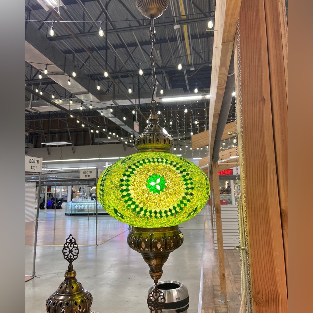 Handmade Turkish hanging lamp